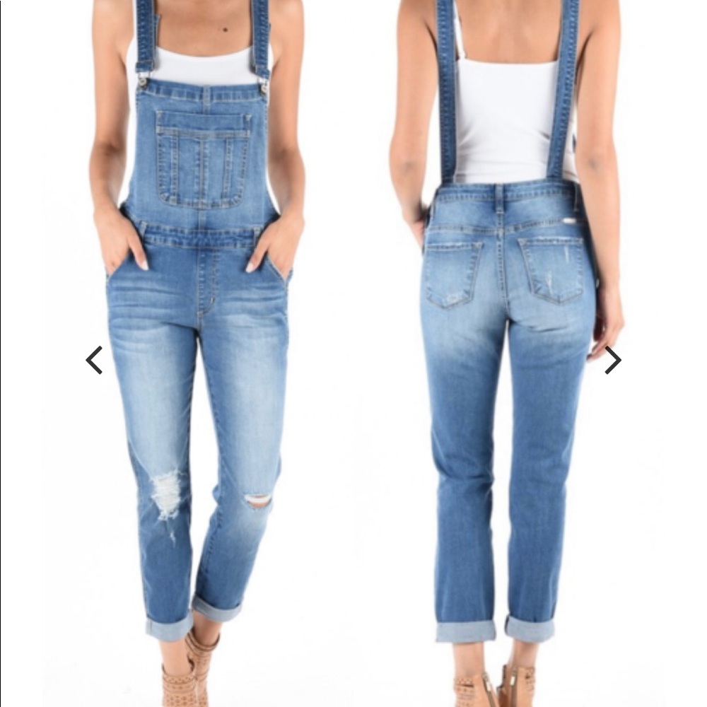 KanCan denim overalls